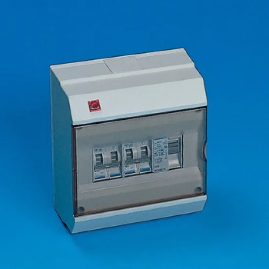 Powerpart PO104 Deluxe Consumer Unit with 5amp 10 amp MCB Caravan Motorhome SC233C