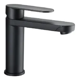 Reich Mixer Tap Linnea Black Bathroom Caravan Motorhome sc161U3