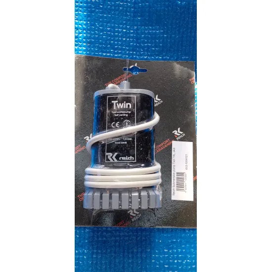 Reich Twin Fresh Water Pump Submersible19 lpm 1.4Bar Self Venting Food Safe SC10A1