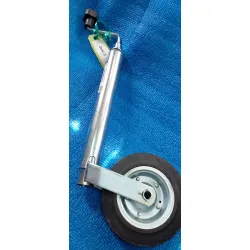 Jockey Wheel metal rim Solid wheel 48mm Smooth Short Stem sc364C3