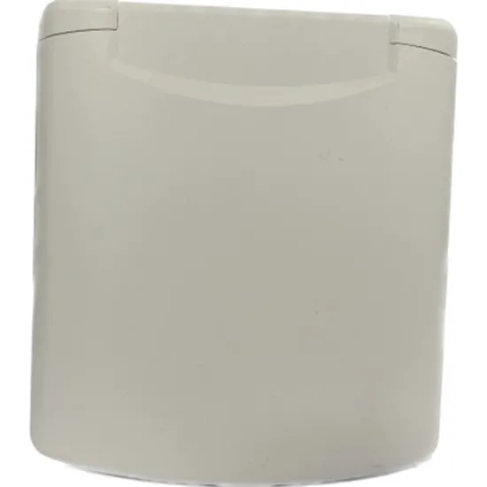 Fawo White Multi-Function flush outlet with UK socket Satellite 12v sc375K