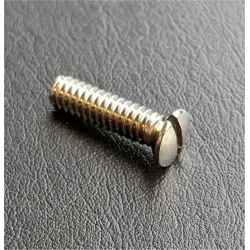 Sinkwaste Screw M5 x 20mm Cut Slot Raised Head Stainless Steel 2081400 sc423ZJ1